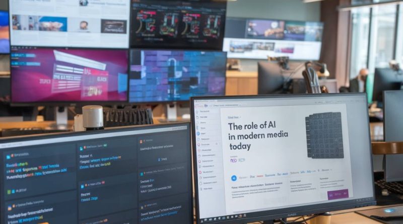 the role of ai in modern media today